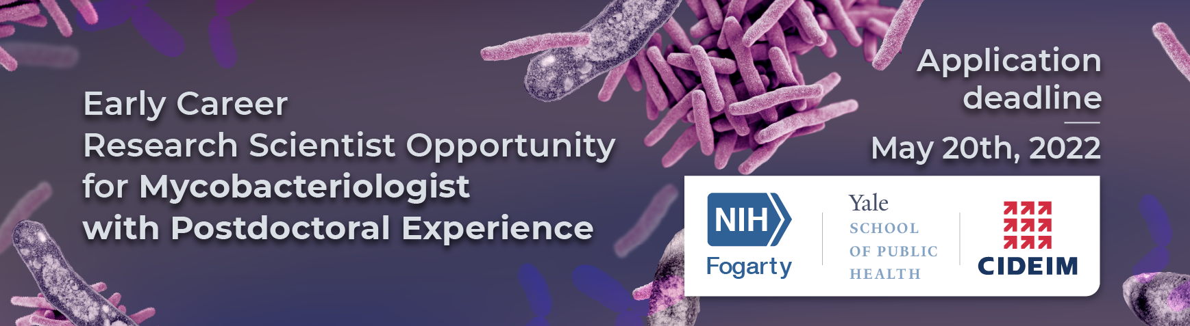 Early Career Research Scientist Opportunity for Mycobacteriologistt